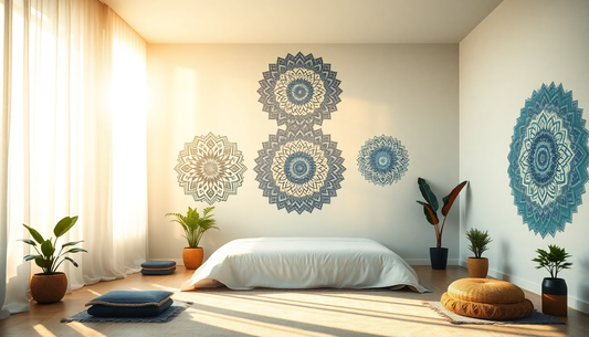 Elevate Your Space: Infusing Spiritual Serenity with Mandala Designs